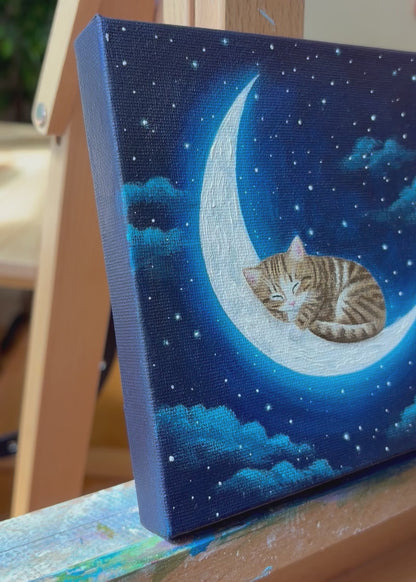 Lunar Nap | Original Painting