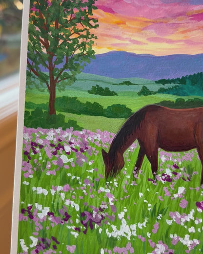 Meadow Glow | Original Painting